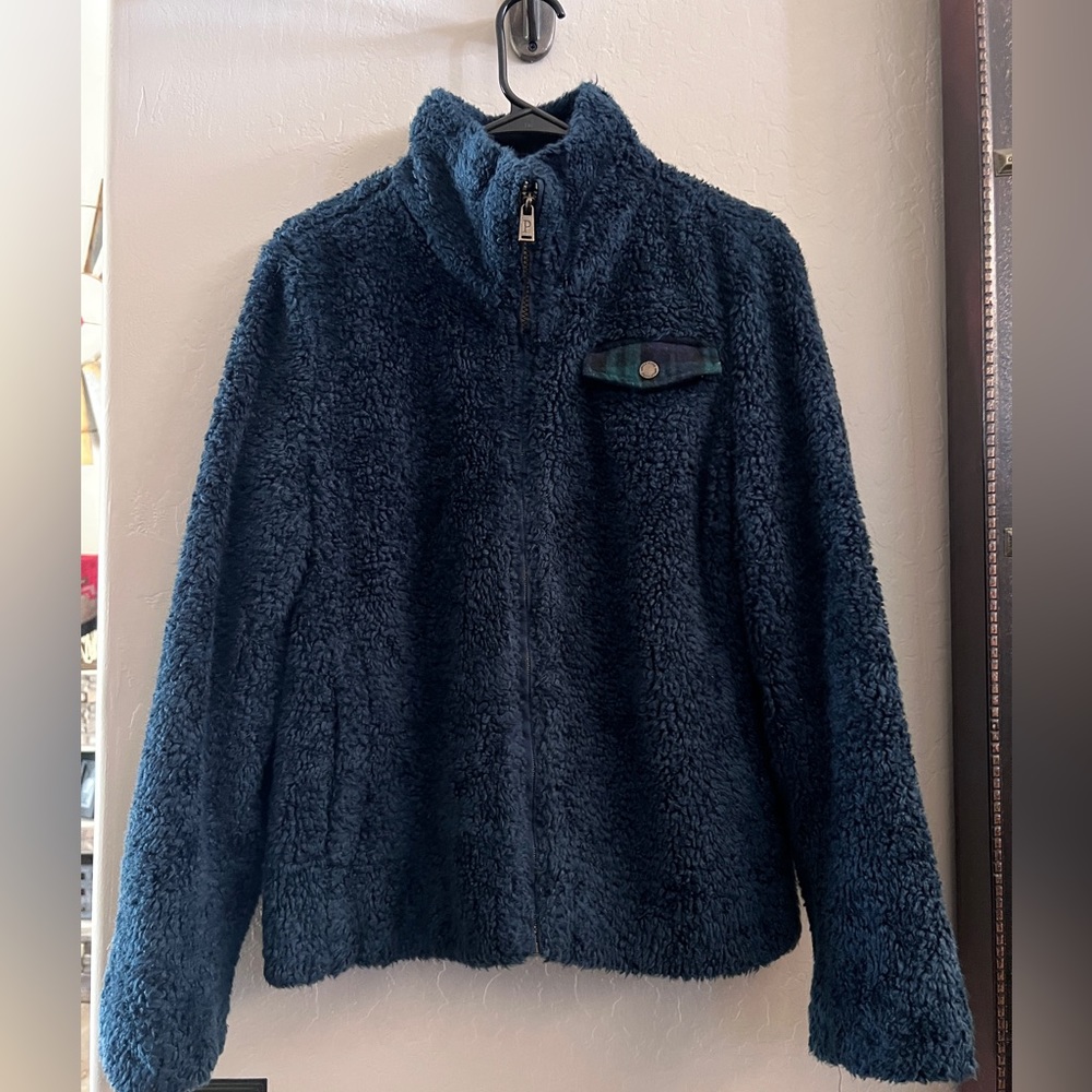 Pendleton Wool Sherpa Navy Jacket - image 1